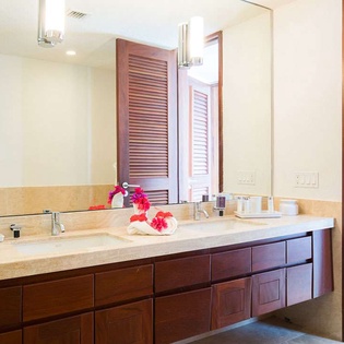 Bathroom at AXA CHM, Blowing Point, Anguilla