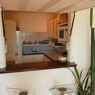 Kitchen at WV PUL, Gustavia, St. Barthelemy