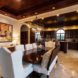 Dining Room at AXA CAS, Little Bay, Anguilla