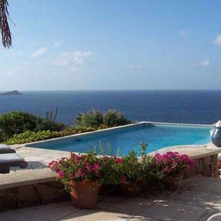Villa Pool at WV BEV, Mont Jean, St. Barthelemy