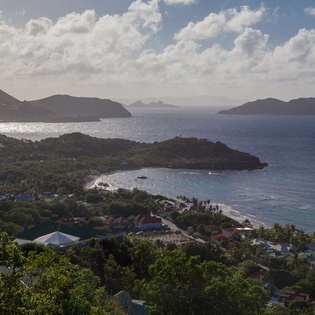 The view from WV GEA, Petite Saline, St. Barthelemy