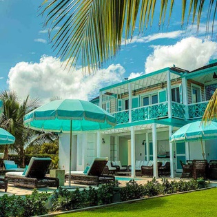 Exterior of AXA TNM, Elsie Bay, Anguilla