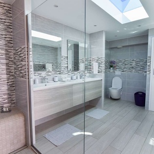 Bathroom at WV ACR, Vitet, St. Barthelemy