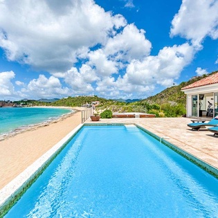 Villa Pool at SXM LVB, Beach Side/Baie Rouge, St. Martin
