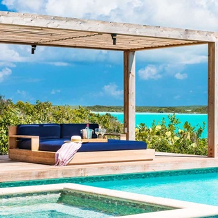 Deck at TC ALN, Chalk Sound/Taylors, Turks & Caicos