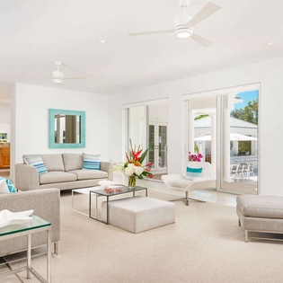 Living Room at TC SGR, Leeward, Turks & Caicos