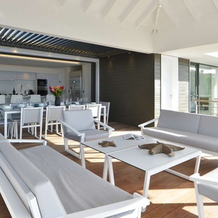 Terrace at WV TSO, Colombier, St. Barthelemy