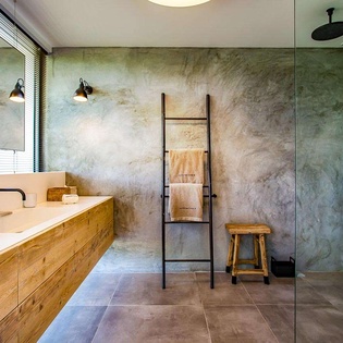 Bathroom at WV SUM, Pointe Milou, St. Barthelemy