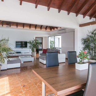 Dining Room at WV VDD, Flamands Beach, St. Barthelemy