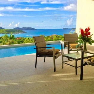 Veranda at WV SUA, St. Jean, St. Barthelemy