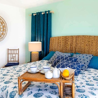 Bedroom at PIE LIB, Beach Side/Baie Rouge, St. Martin