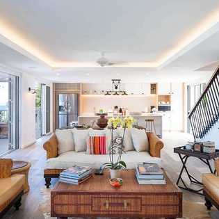 Living Room at WV LBC, St. Jean, St. Barthelemy