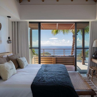Bedroom at WV GYP, Gouverneur, St. Barthelemy