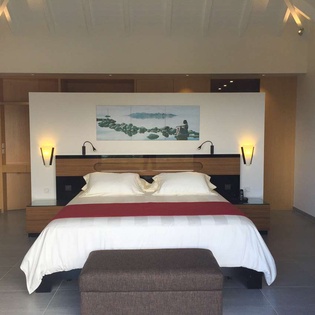 Bedroom at WV SUA, St. Jean, St. Barthelemy
