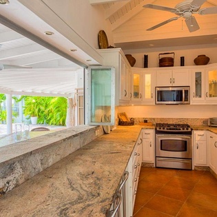 Kitchen at SXM LOT, Hillside/Terres Basses, St. Martin
