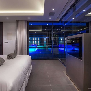 Bedroom at WV WAY, Colombier, St. Barthelemy