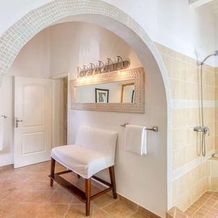 Bathroom at SXM MER, Hillside/Baie Longue, St. Martin