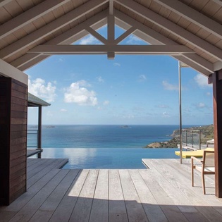 The view from WV GEA, Petite Saline, St. Barthelemy