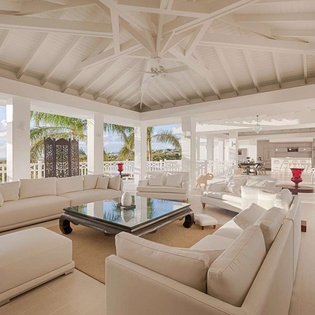 Living Room at PIE ALW, Hillside/Terres Basses, St. Martin