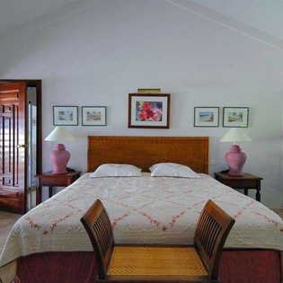 Bedroom at PIE BAI, Beach Side/Baie Longue, St. Martin