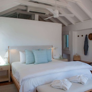 Bedroom at WV MOZ, Pointe Milou, St. Barthelemy