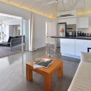 Living Room at WV APN, Mont Jean, St. Barthelemy