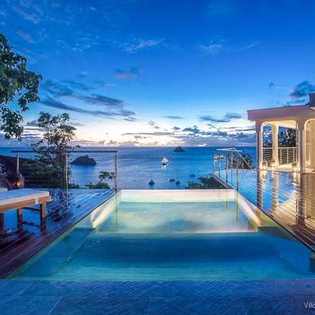 Villa Pool at WV SHE, Corossol, St. Barthelemy