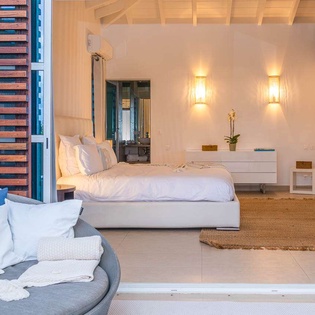 Bedroom at WV BEL, Vitet, St. Barthelemy