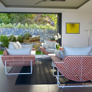Living Room at WV EDU, Lurin, St. Barthelemy