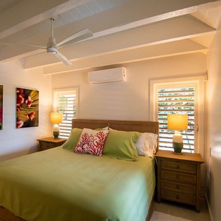 Bedroom at TC MSW, Ocean Pt/Taylors, Turks & Caicos