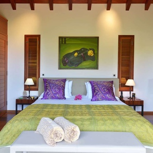Bedroom at WV MJP, Flamands, St. Barthelemy