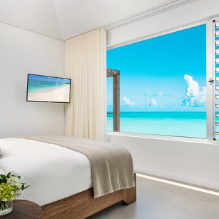 Wake up to stunning turquoise waters just steps from your bed. Your ocean view room offers the perfect coastal retreat.