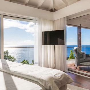 Bedroom at WV MER, Gouverneur, St. Barthelemy
