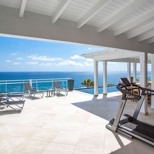 Gym at WV CAO, Toiny, St. Barthelemy