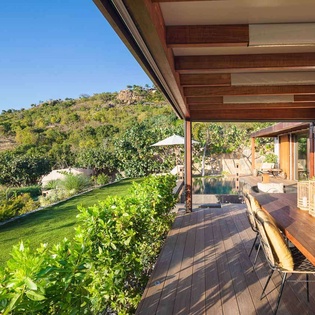 Veranda at WV CTH, St. Jean, St. Barthelemy