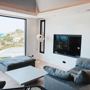 Living Room at WV JSA, Lurin, St. Barthelemy