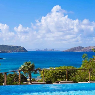 The view from WV EKA, Camaruche, St. Barthelemy