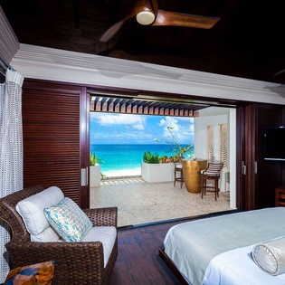 Bedroom at AXA NEV, Long Bay, Anguilla
