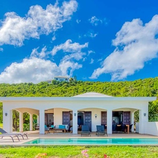 Villa Pool at SXM CAP, Beach Side/Baie Rouge, St. Martin