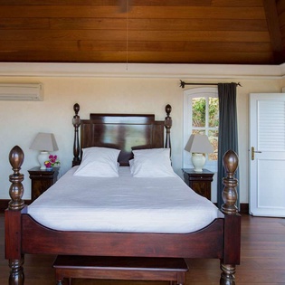 Bedroom at WV PAS, Lurin, St. Barthelemy