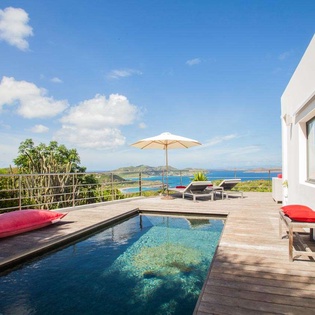 Villa Pool at WV AGV, Vitet, St. Barthelemy