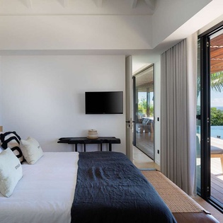 Bedroom at WV GYP, Gouverneur, St. Barthelemy
