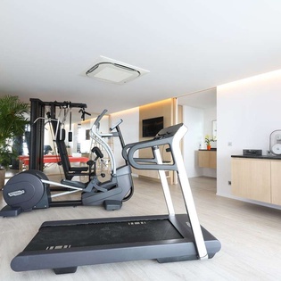 Gym at WV DZR, Colombier, St. Barthelemy