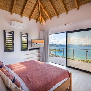 Bedroom at WV GDV, Vitet, St. Barthelemy