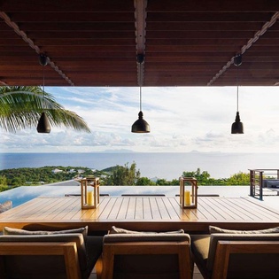 Veranda at WV GYP, Gouverneur, St. Barthelemy