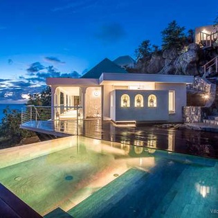 Villa Pool at WV SHE, Corossol, St. Barthelemy