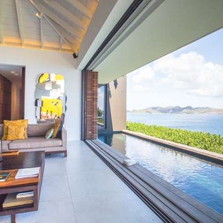 Villa Pool at WV LOV1, Pointe Milou, St. Barthelemy