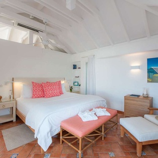 Bedroom at WV MOZ, Pointe Milou, St. Barthelemy