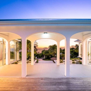 Exterior of WV BYZ, Colombier, St. Barthelemy