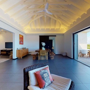 Living Room at WV ITA, Lorient, St. Barthelemy